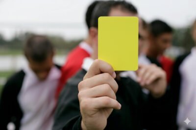 como o volante evita o cartão amarelo